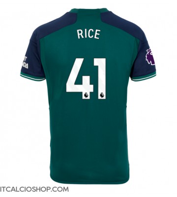 Arsenal Declan Rice #41 Terza Maglia 2023-24 Manica Corta